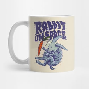 Rabbit On Space Mug